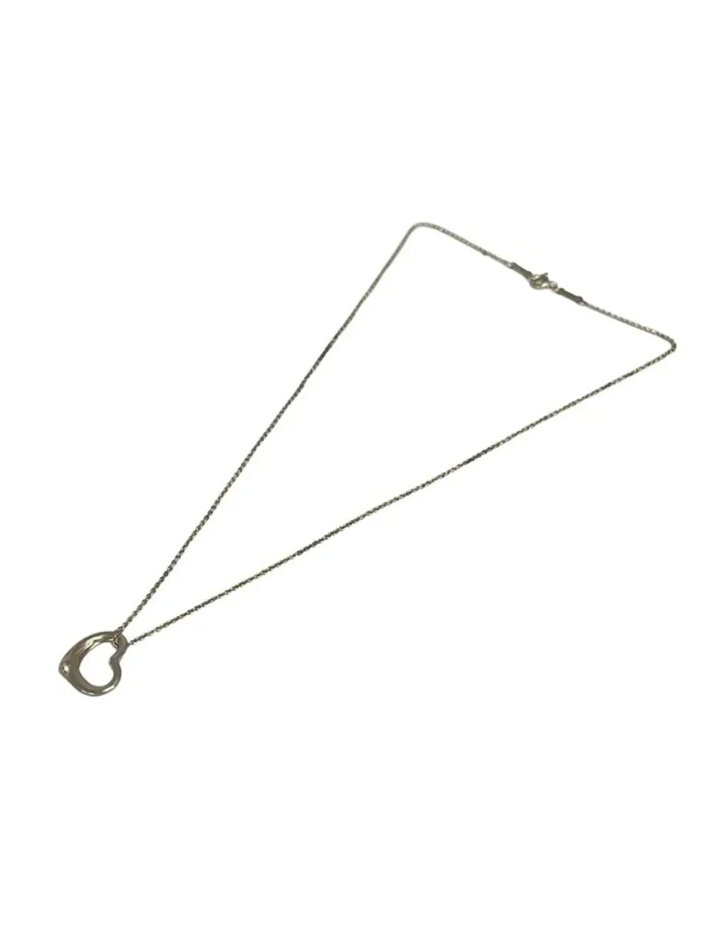 Tiffany & Co Necklace Open Silver